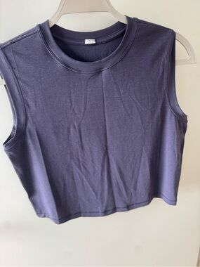 lululemon athletica Sleeveless Crew Tank in Deep Purple